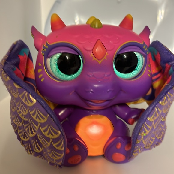 FurReal Friends Moodwings Baby Dragon Interactive Pet Toy 50+ Sounds & Reactions - Picture 5 of 14